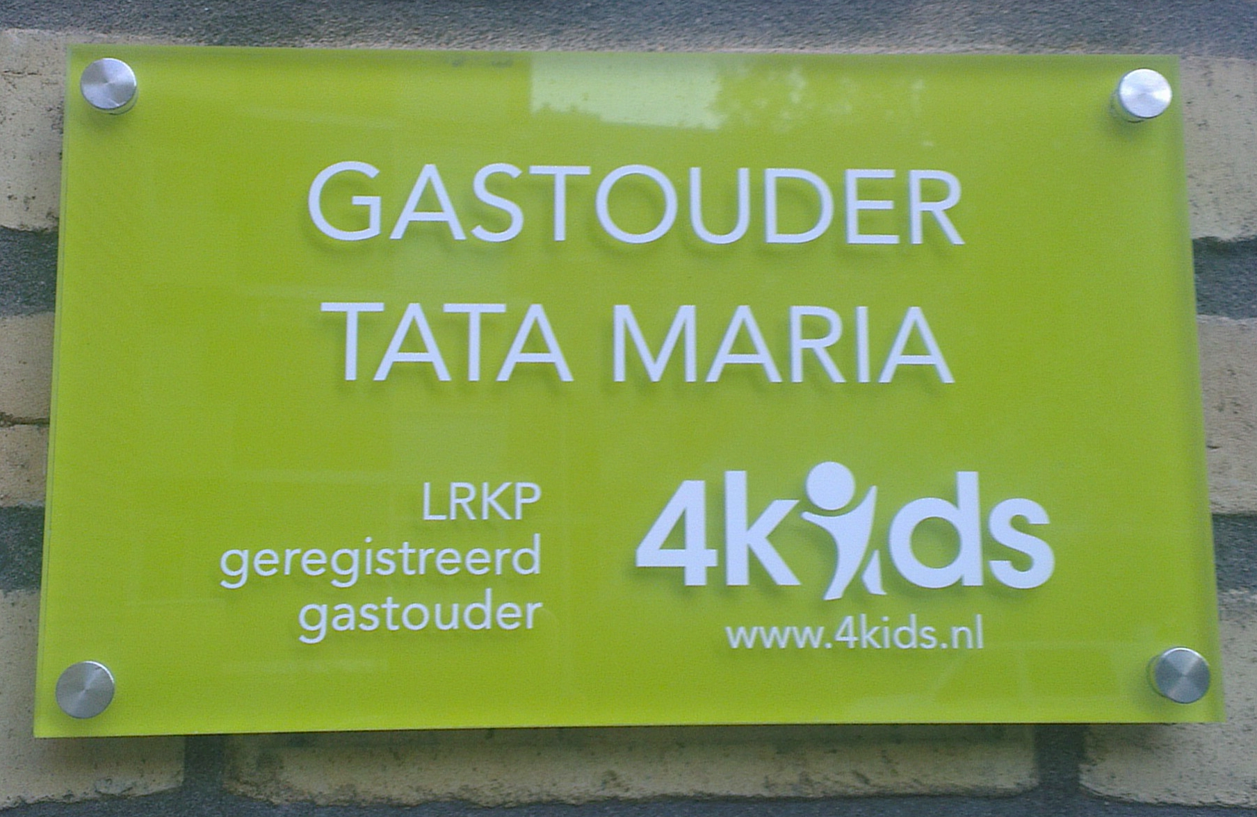 gastouder Den Haag - Tata Maria